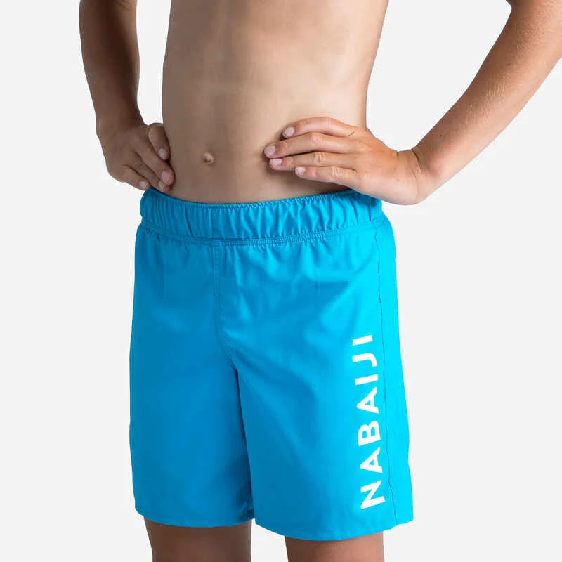 Maillot De Bain Natation Garçon - Swimshort 100 Basic - Marine 9 Maillot De Bain Natation Garçon - Swimshort 100 Basic - Marine – Image 7