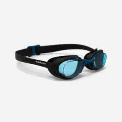 Lunettes De Natation Verres Clairs XBASE Taille L Noir -Nabaiji 8669830