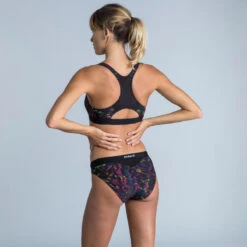 Bas De Maillot De Bain De Natation Femme Kamyleon ALL VITY Jaune -Nabaiji bas de maillot de bain de natation femme kamyleon all vity jaune 3