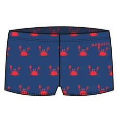 Boxer De Bain Bébé / Enfant Bleu Imprimé CRABES -Nabaiji boxer de bain bebe enfant bleu imprime crabes 11
