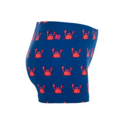 Boxer De Bain Bébé / Enfant Bleu Imprimé CRABES -Nabaiji boxer de bain bebe enfant bleu imprime crabes 3