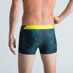 Boxer De Bain Natation Homme - Boxer 100 Full - Noir Jaune 9 Boxer De Bain Natation Homme - Boxer 100 Full - Noir Jaune -Nabaiji boxer de bain natation homme boxer 100 full noir jaune 2