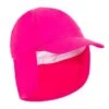 Casquette Anti UV Bébé Nageur Rose 2 Casquette Anti UV Bébé Nageur Rose -Nabaiji casquette anti uv bebe nageur rose