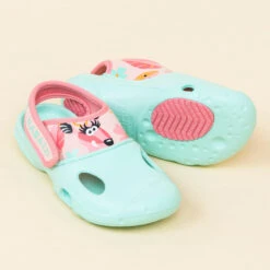 Chaussure Sabot Piscine Bébé CLOG 500Gazelle Menthe