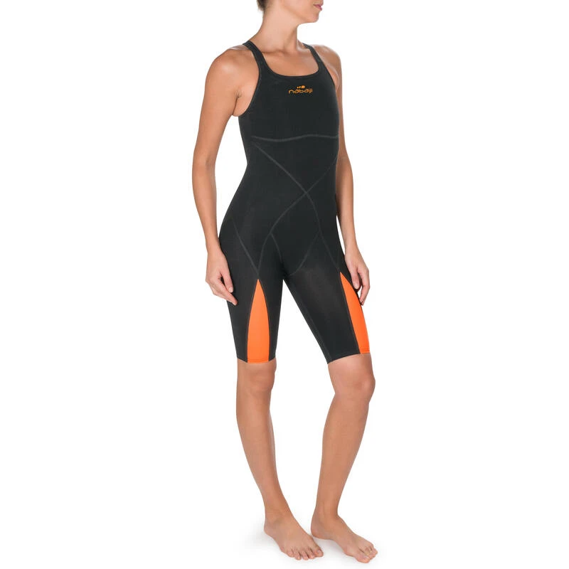 Combinaison De Compétition De Natation Fina Femme Orange Noir 3 Combinaison De Compétition De Natation Fina Femme Orange Noir