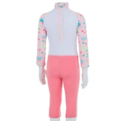 Combinaison De Natation Anti UV Bébé / Enfant Manches Longues Rose Imprimé 15 Combinaison De Natation Anti UV Bébé / Enfant Manches Longues Rose Imprimé -Nabaiji combinaison de natation anti uv bebe slash enfant manches longues bleu imprime 3