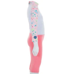 Combinaison De Natation Anti UV Bébé / Enfant Manches Longues Rose Imprimé 16 Combinaison De Natation Anti UV Bébé / Enfant Manches Longues Rose Imprimé -Nabaiji combinaison de natation anti uv bebe slash enfant manches longues bleu imprime 4