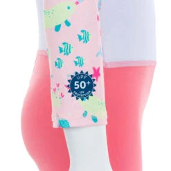 Combinaison De Natation Anti UV Bébé / Enfant Manches Longues Rose Imprimé 18 Combinaison De Natation Anti UV Bébé / Enfant Manches Longues Rose Imprimé -Nabaiji combinaison de natation anti uv bebe slash enfant manches longues bleu imprime 6