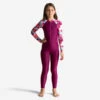Combinaison De Natation Combi Swim Violet -Nabaiji combinaison de natation combi swim violet