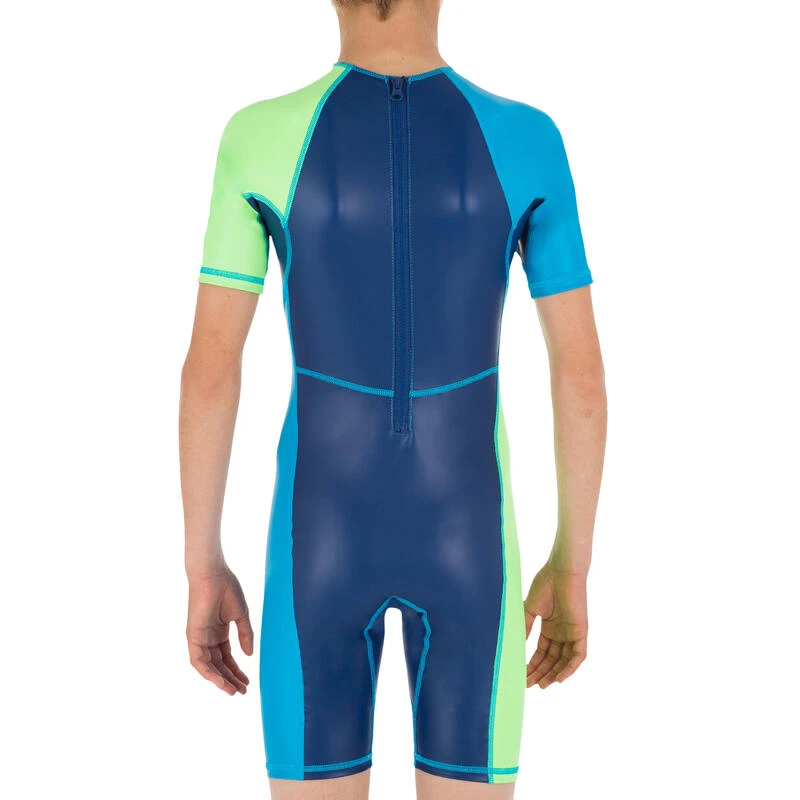 COMBINAISON DE NATATION GARÇON - SHORTY 100 KLOUPI - BLEU / VERT 5 COMBINAISON DE NATATION GARÇON - SHORTY 100 KLOUPI - BLEU / VERT – Image 3