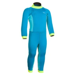 Combinaison Néoprène Natation Jeune Enfant - TI WARM - Bleue -Nabaiji combinaison neoprene natation jeune enfant ti warm bleue 6