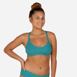 Haut De Maillot De Bain De Natation Femme Lila Symi Bleu Vert