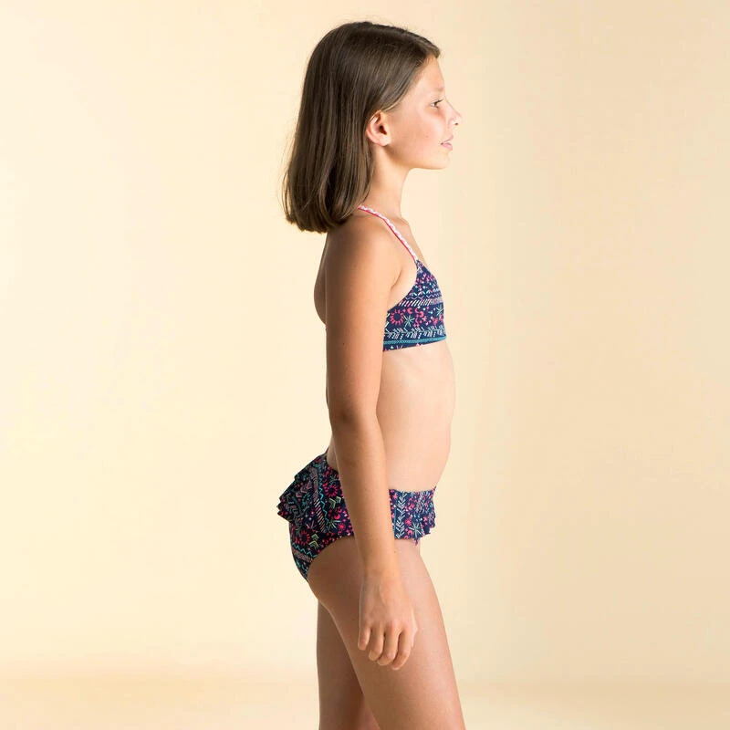 Haut De Maillot De Natation Fille 2 Pièces Lila Luna Bleu 6 Haut De Maillot De Natation Fille 2 Pièces Lila Luna Bleu – Image 4