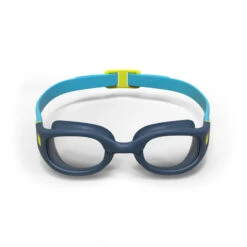 Lunettes De Natation 100 Soft - Taille S - Verres Clairs - Bleu Jaune -Nabaiji lunettes de natation 100 soft taille s verres clairs bleu jaune 2