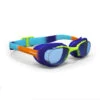 Lunettes De Natation - Xbase Dye S Verres Clairs - Bleu Orange -Nabaiji lunettes de natation 100 xbase taille s dye rose bleu