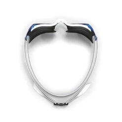 Lunettes De Natation BFIT - Verres Teintés - Taille Unique - Blanc Bleu -Nabaiji lunettes de natation bfit verres teintes taille unique blanc bleu 3