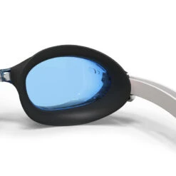 Lunettes De Natation BFIT - Verres Teintés - Taille Unique - Blanc Bleu -Nabaiji lunettes de natation bfit verres teintes taille unique blanc bleu 4