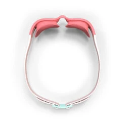 Lunettes De Natation SOFT - Verres Clairs - Petite Taille - Rose Turquoise -Nabaiji lunettes de natation soft verres clairs petite taille rose turquoise 3