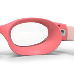 Lunettes De Natation SOFT - Verres Clairs - Petite Taille - Rose Turquoise -Nabaiji lunettes de natation soft verres clairs petite taille rose turquoise 4