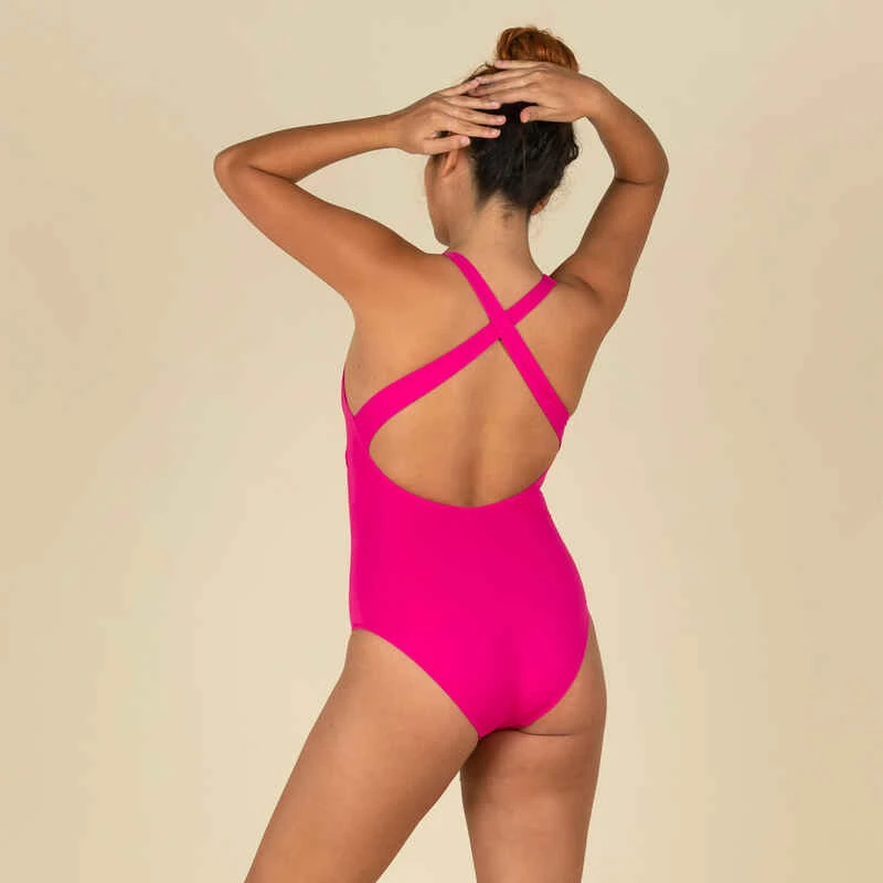 Maillot De Bain 1 Pièce De Natation Femme Pearl Rose Fushia 4 Maillot De Bain 1 Pièce De Natation Femme Pearl Rose Fushia – Image 2