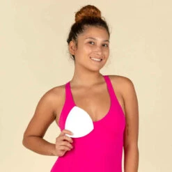 Maillot De Bain 1 Pièce De Natation Femme Pearl Rose Fushia 11 Maillot De Bain 1 Pièce De Natation Femme Pearl Rose Fushia -Nabaiji maillot de bain 1 piece de natation femme pearl rouge 2