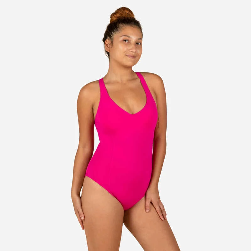 Maillot De Bain 1 Pièce De Natation Femme Pearl Rose Fushia 3 Maillot De Bain 1 Pièce De Natation Femme Pearl Rose Fushia