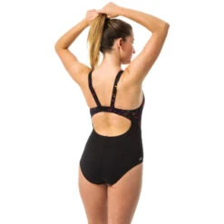 Maillot De Bain De Natation Une Pièce Femme Résistant Au Chlore Kamiye Imo Noir 10 Maillot De Bain De Natation Une Pièce Femme Résistant Au Chlore Kamiye Imo Noir -Nabaiji maillot de bain de natation une piece femme resistant au chlore kamiye imo noir 3