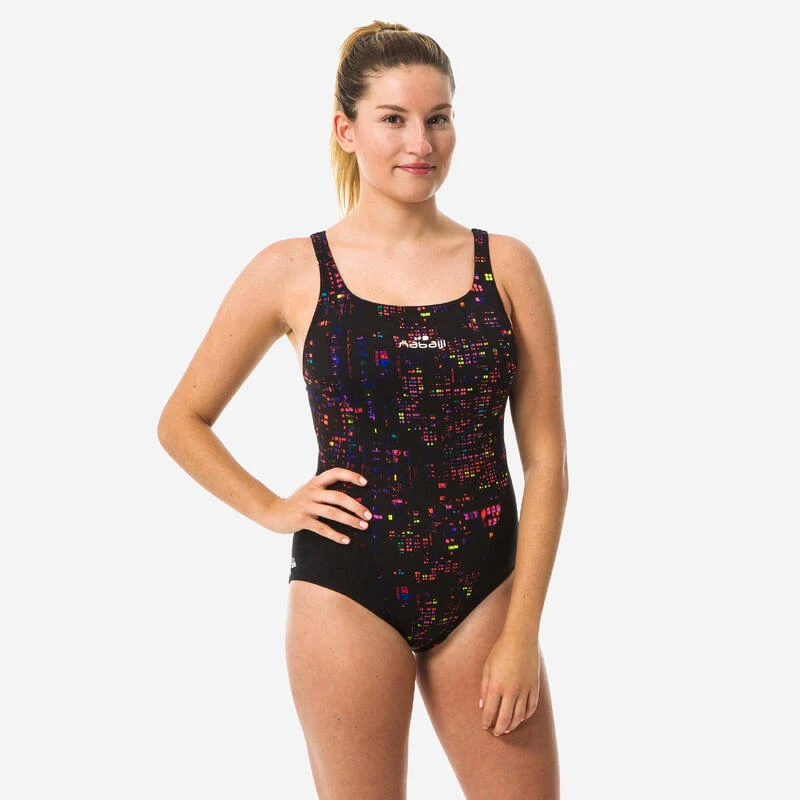 Maillot De Bain De Natation Une Pièce Femme Résistant Au Chlore Kamiye Imo Noir 3 Maillot De Bain De Natation Une Pièce Femme Résistant Au Chlore Kamiye Imo Noir