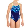 Maillot De Bain De Natation Une Pièce Fille Résistant Chlore Lexa Kali Bleu -Nabaiji maillot de bain de natation une piece fille resistant chlore lexa kali bleu