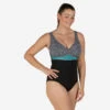 Maillot De Bain Gainant Natation Femme 1 Pièce Kaipearl Triki Leo Noir 1 Maillot De Bain Gainant Natation Femme 1 Pièce Kaipearl Triki Leo Noir -Nabaiji maillot de bain gainant natation femme 1 piece kaipearl triki leo noir