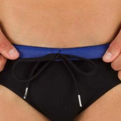 MAILLOT DE BAIN HOMME NATATION SLIP 900 PLUS NOIR -Nabaiji maillot de bain homme natation slip 900 plus noir 3