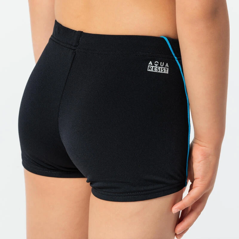 Maillot De Bain Natation Garçon - Boxer 100 Plus - Noir 5 Maillot De Bain Natation Garçon - Boxer 100 Plus - Noir – Image 3