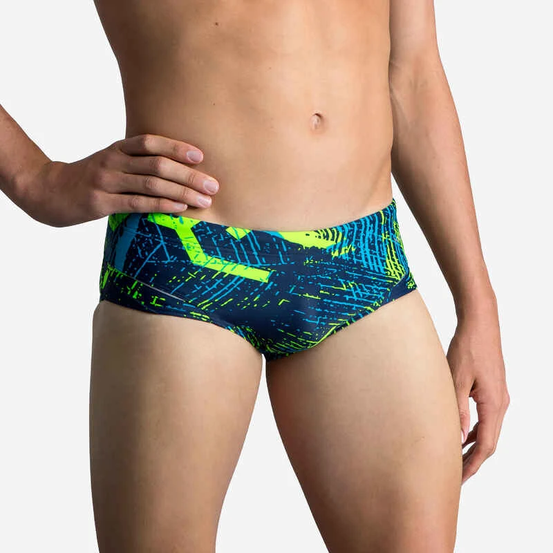 MAILLOT DE BAIN NATATION HOMME BANDEAU 900 KOLI VERT 4 MAILLOT DE BAIN NATATION HOMME BANDEAU 900 KOLI VERT – Image 2