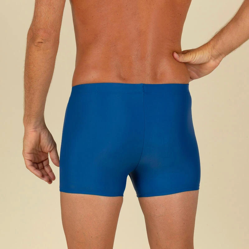 Maillot De Bain Natation Homme - Boxer 100 Basic - Bleu 5 Maillot De Bain Natation Homme - Boxer 100 Basic - Bleu – Image 3