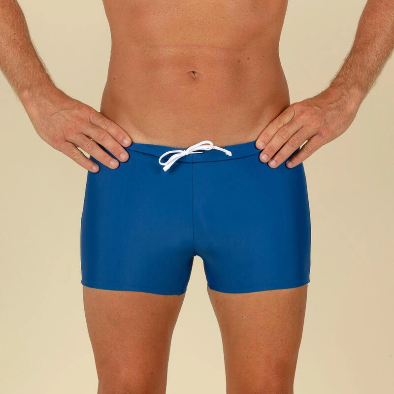 Maillot De Bain Natation Homme - Boxer 100 Basic - Bleu 6 Maillot De Bain Natation Homme - Boxer 100 Basic - Bleu – Image 4