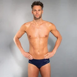 MAILLOT DE BAIN NATATION HOMME SLIP 900 YOKE NAVY -Nabaiji maillot de bain natation homme slip 900 yoke navy 4
