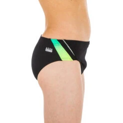 MAILLOT DE BAIN SLIP NATATION GARCON 900 YOKE GRAD VERT -Nabaiji maillot de bain slip natation garcon 900 yoke grad vert 1