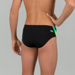 MAILLOT DE BAIN SLIP NATATION GARCON 900 YOKE GRAD VERT -Nabaiji maillot de bain slip natation garcon 900 yoke grad vert 13