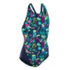 Maillot De Bain Une Pièce De Natation Fille Kamiye Print Alg Bleu / Rose 1 Maillot De Bain Une Pièce De Natation Fille Kamiye Print Alg Bleu / Rose -Nabaiji maillot de bain une piece de natation fille kamiye print alg bleu rose