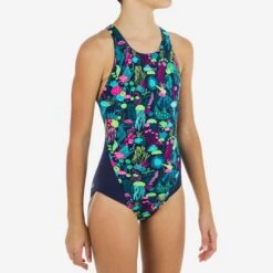 Maillot De Bain Une Pièce De Natation Fille Kamiye Print Alg Bleu / Rose 9 Maillot De Bain Une Pièce De Natation Fille Kamiye Print Alg Bleu / Rose -Nabaiji maillot de bain une piece de natation fille kamiye print alg bleu rose 2