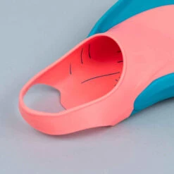 Palmes De Natation Tonifins 500 Bleu Corail -Nabaiji palmes de natation longues tonifins bleu corail 3