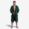 PEIGNOIR DE BAIN HOMME COMPACT VERT KAKI -Nabaiji peignoir de bain homme compact vert kaki