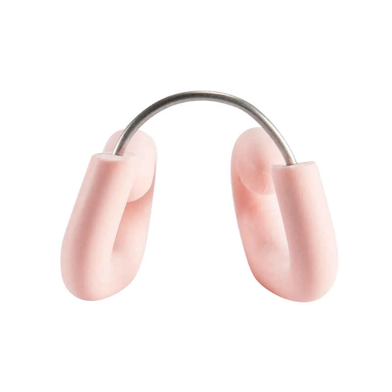 PINCE NEZ DE NATATION INOX-LATEX RÉGLABLE ROSE PASTEL 5 PINCE NEZ DE NATATION INOX-LATEX RÉGLABLE ROSE PASTEL – Image 3