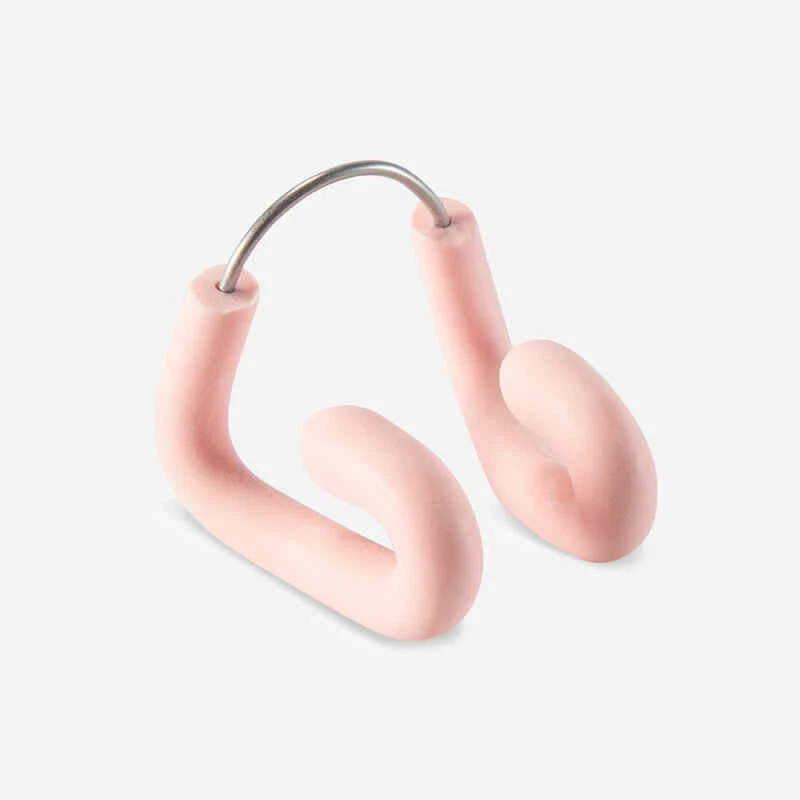 PINCE NEZ DE NATATION INOX-LATEX RÉGLABLE ROSE PASTEL 3 PINCE NEZ DE NATATION INOX-LATEX RÉGLABLE ROSE PASTEL