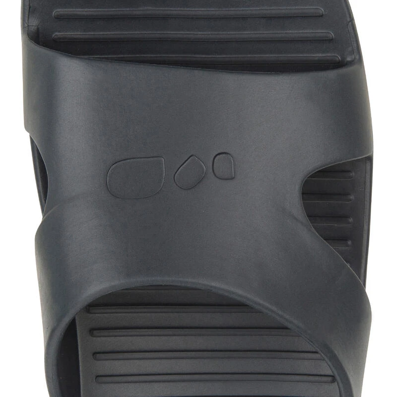 Sandale Claquette Piscine Homme SLAP 100 BASIC Gris 7 Sandale Claquette Piscine Homme SLAP 100 BASIC Gris – Image 5