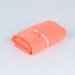 Serviette De Bain Microfibre Coral Taille L 80 X 130 Cm -Nabaiji serviette de bain microfibre coral taille l 80 x 130 cm 1