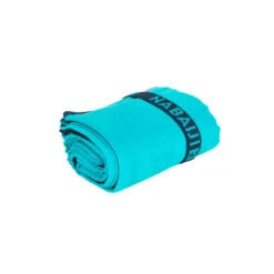 Serviette De Bain Microfibre Double Face Vert/bleu Taille M 60 X 80 Cm -Nabaiji serviette de bain microfibre double face vertslashbleu taille m 60 x 80 cm 4