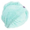 Serviette De Bain Microfibre Douce Pour Cheveux Vert Clair -Nabaiji serviette de bain microfibre douce pour cheveux vert clair