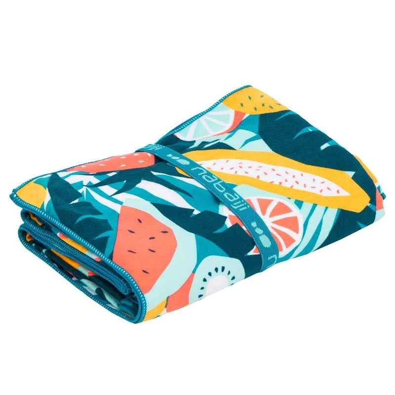 Serviette De Bain Microfibre Imprimé Taille XL 110 X 175 Cm 4 Serviette De Bain Microfibre Imprimé Taille XL 110 X 175 Cm – Image 2