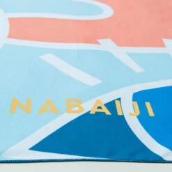 Serviette De Bain Microfibre Imprimé Taille XL 110 X 175 Cm -Nabaiji serviette de bain microfibre imprime taille xl 110 x 175 cm 7